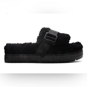 UGG Fluffita Slide Black Size 7 Women’s